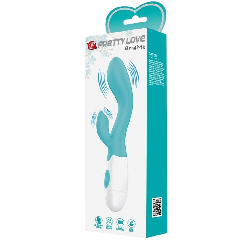 Vibromasseur Silicone Vert Aqua Puissant