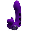 Vibromasseur Silicone Violet 10 Fonctions