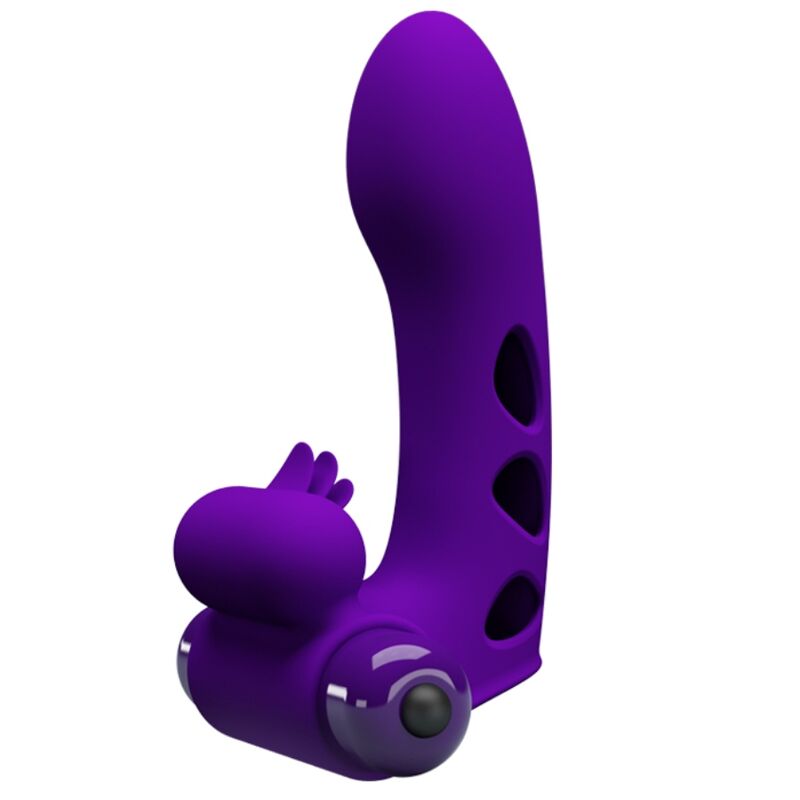 Vibromasseur Silicone Violet 10 Fonctions