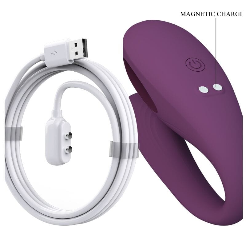 Vibromasseur Silicone Violet 10 Modes Vibration