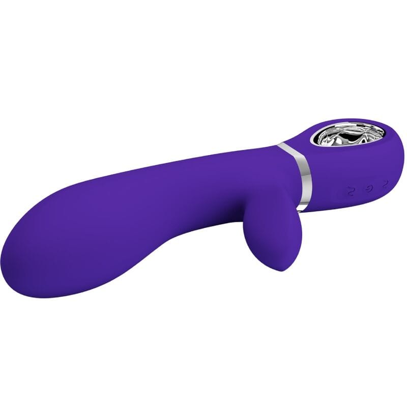 Vibromasseur Silicone Violet 7 Fonctions