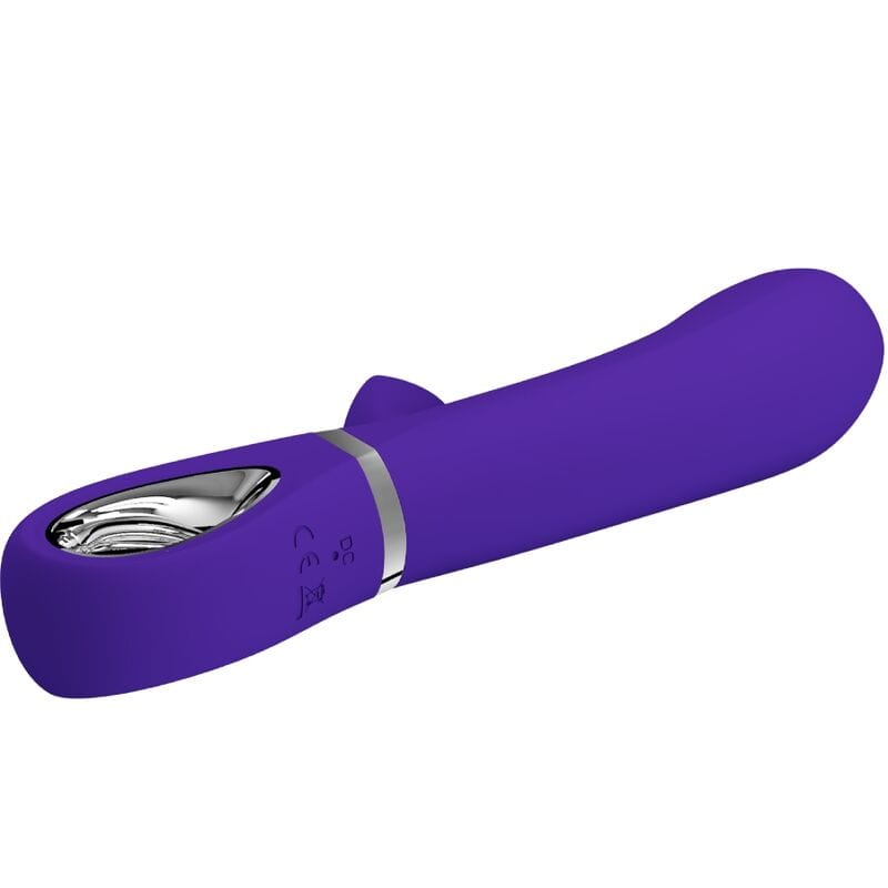 Vibromasseur Silicone Violet 7 Fonctions