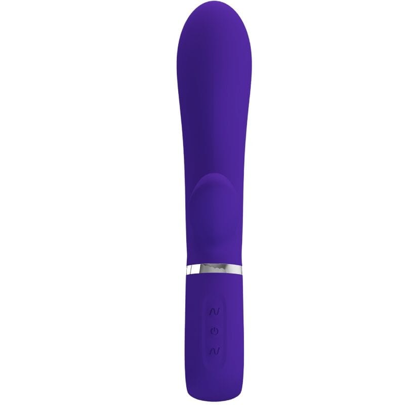 Vibromasseur Silicone Violet 7 Fonctions