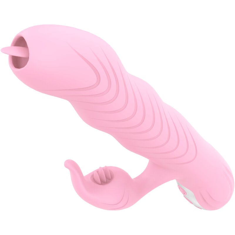 Vibromasseur Silicone Violet Chauffant Avec Modes De Poussée