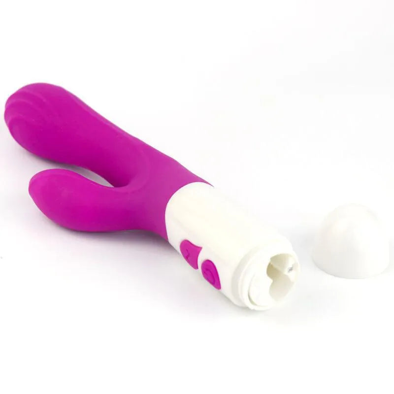 Vibromasseur Silicone Violet Ergonomique Armony