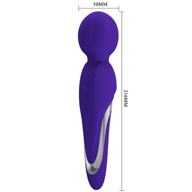 Vibromasseur Silicone Violet Haute Qualité 7 Vibrations