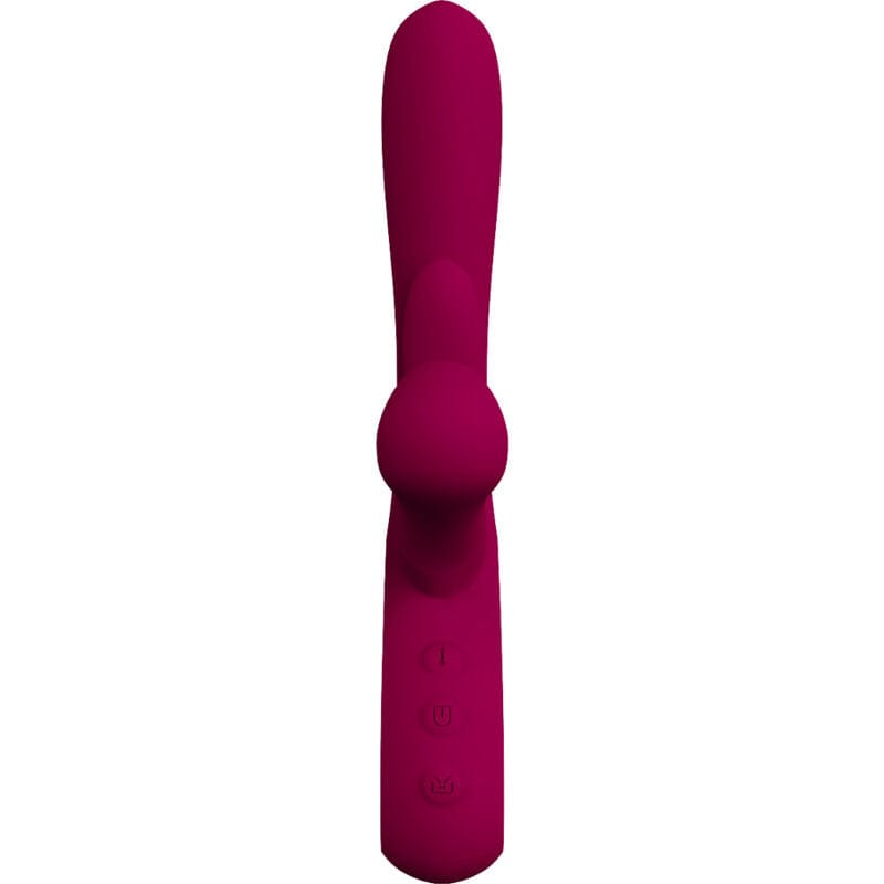 Vibromasseur Silicone Violet Langue Mobile