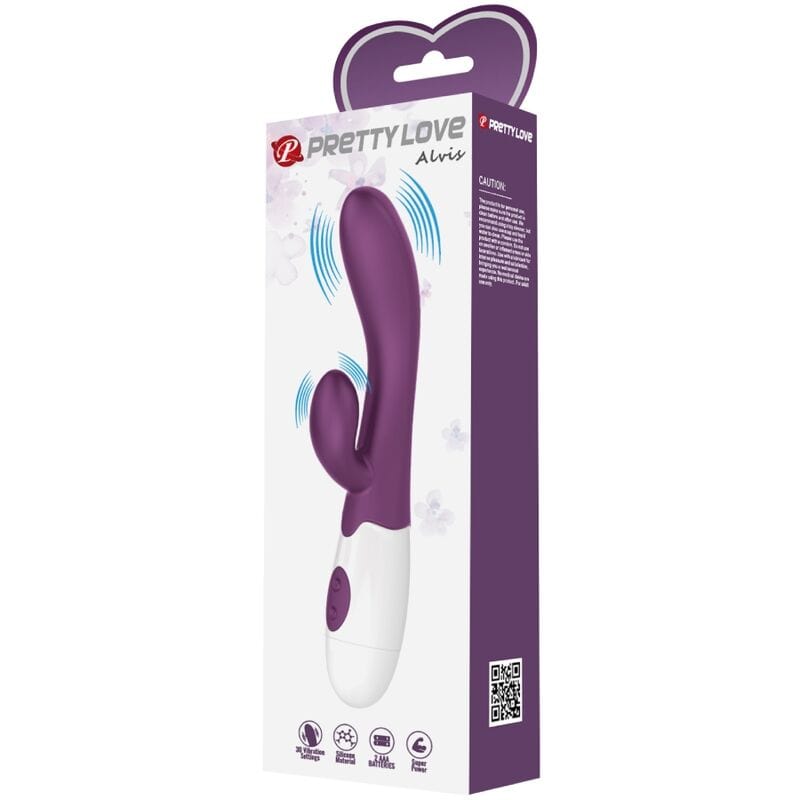 Vibromasseur Silicone Violet Multi-Vibrations 30 Fonctions