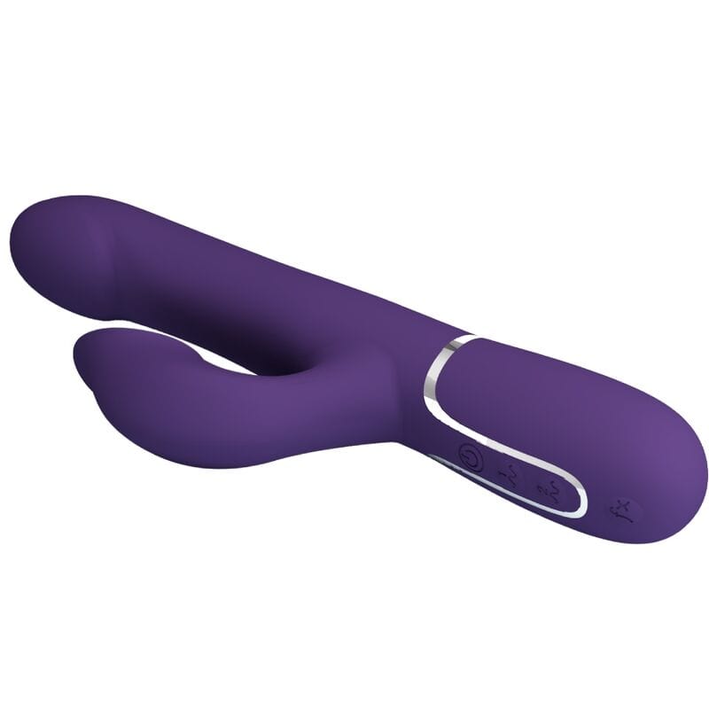 Vibromasseur Silicone Violet Pretty Love Rabbit