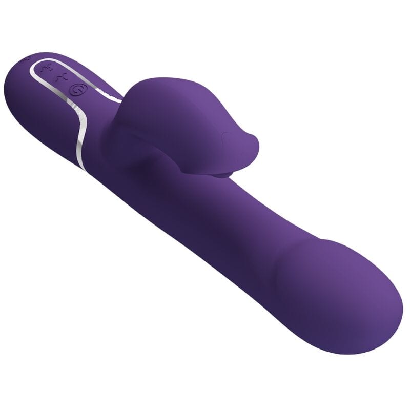 Vibromasseur Silicone Violet Pretty Love Rabbit