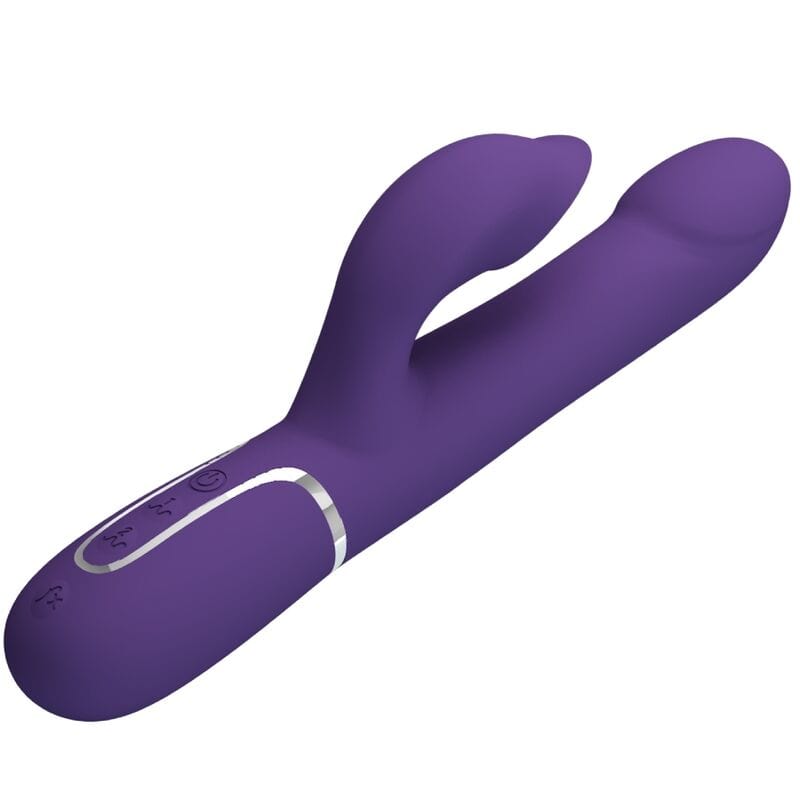 Vibromasseur Silicone Violet Pretty Love Rabbit