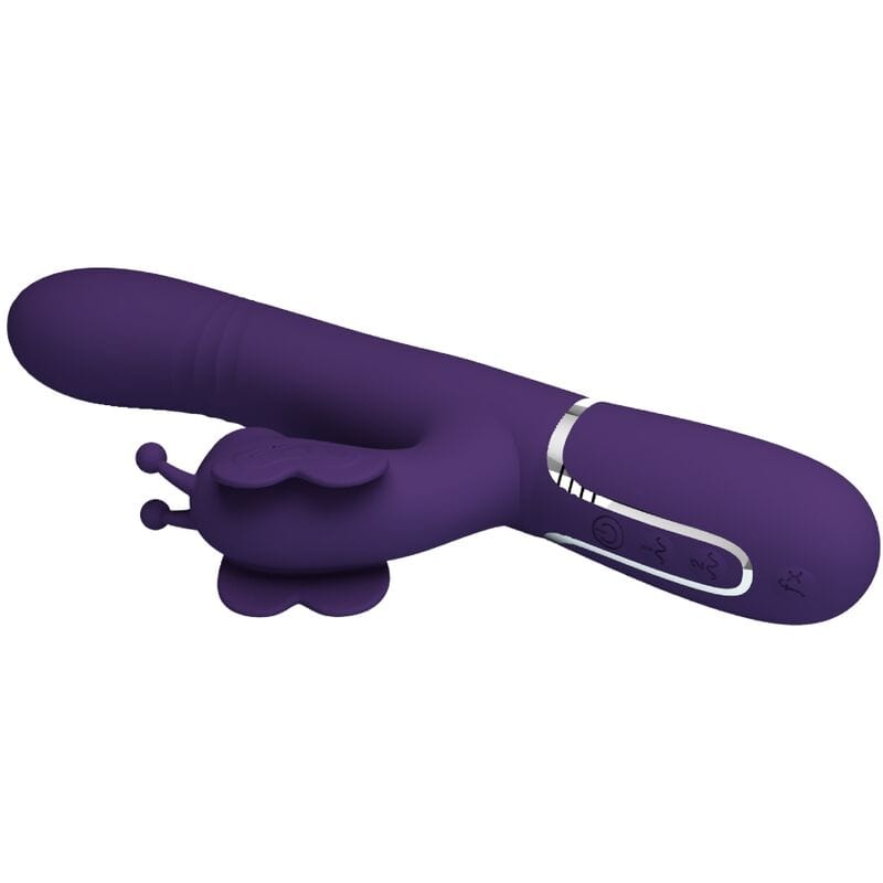 Vibromasseur Silicone Violet Pretty Love Rabbit