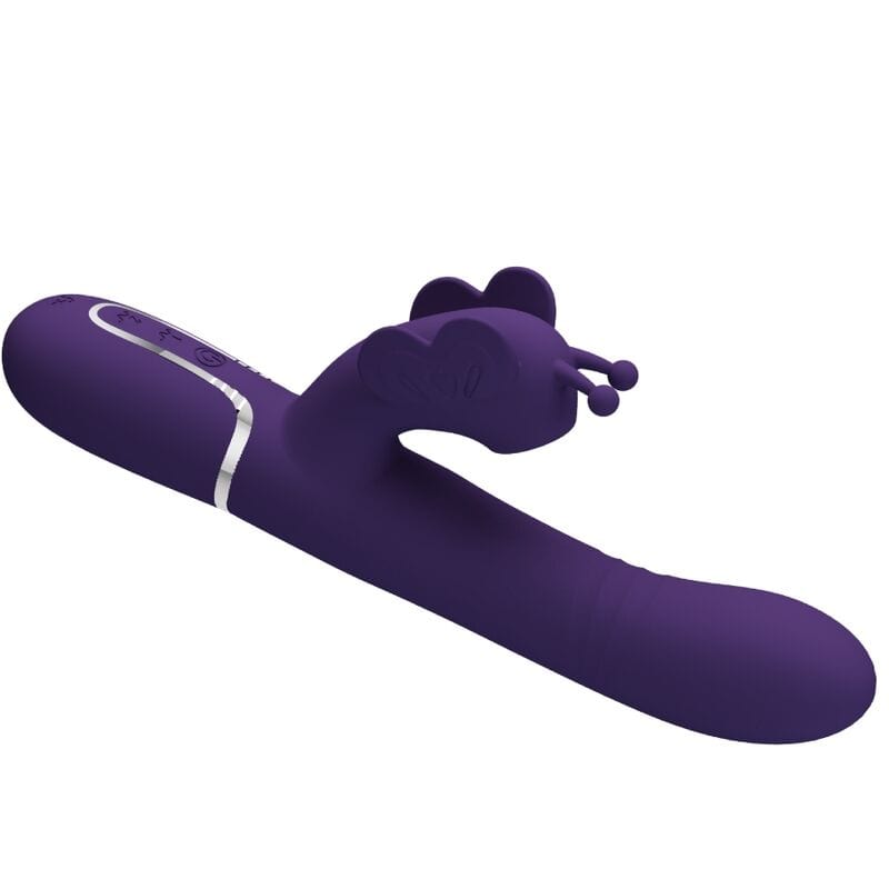 Vibromasseur Silicone Violet Pretty Love Rabbit