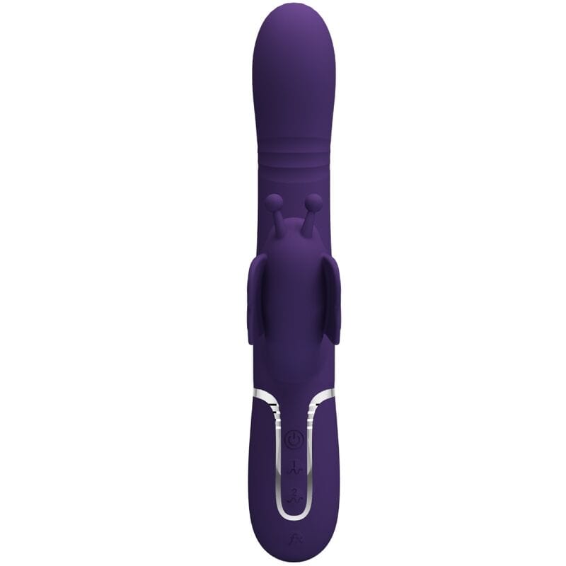 Vibromasseur Silicone Violet Pretty Love Rabbit