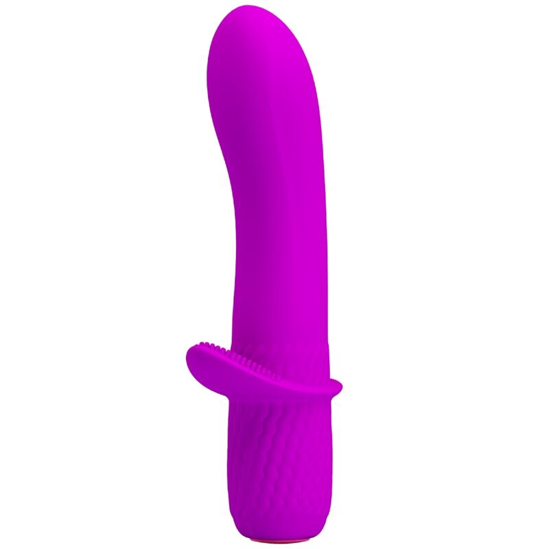 Vibromasseur Silicone Violet Rechargeable 12 Vibrations