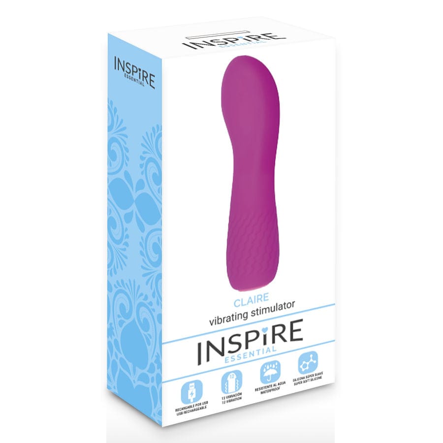 Vibromasseur Silicone Violet Rechargeable Ergonomique