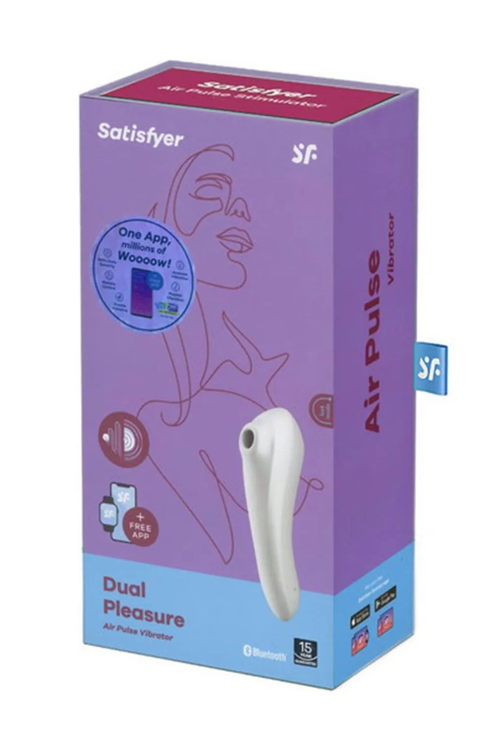 Vibromasseur Stimulateur Clitoris Silicone Contrôlable