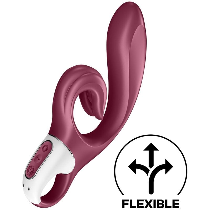 Vibromasseur Stimulation Double Silicone Étanche