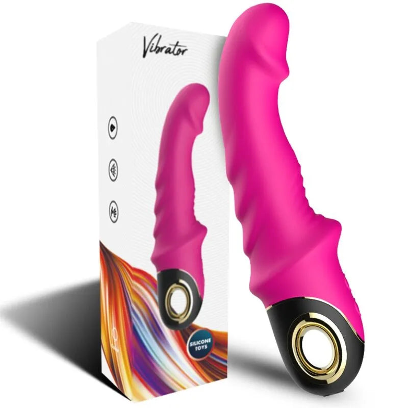 Vibromasseur Étanche En Silicone Médical