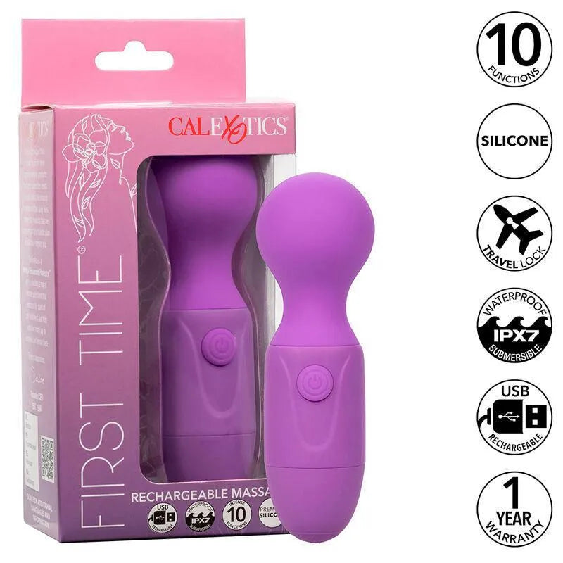 Vibromasseur Étanche Rechargeable Pour Débutants