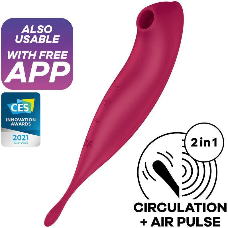 Vibromasseur Étanche Silicone App Connectée