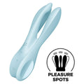Vibromasseur Étanche Silicone Doux Satisfyer Threesome 1