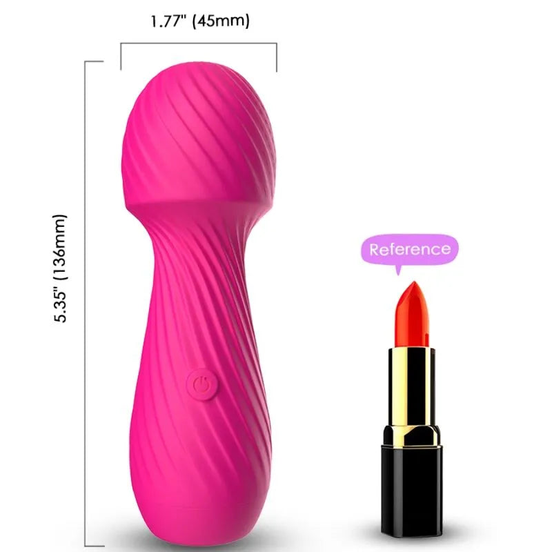 Vibromasseur Étanche Silicone Médical Rechargeable