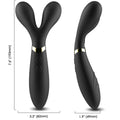 Vibromasseur Silicone Médical Étanche USB 9 Modes