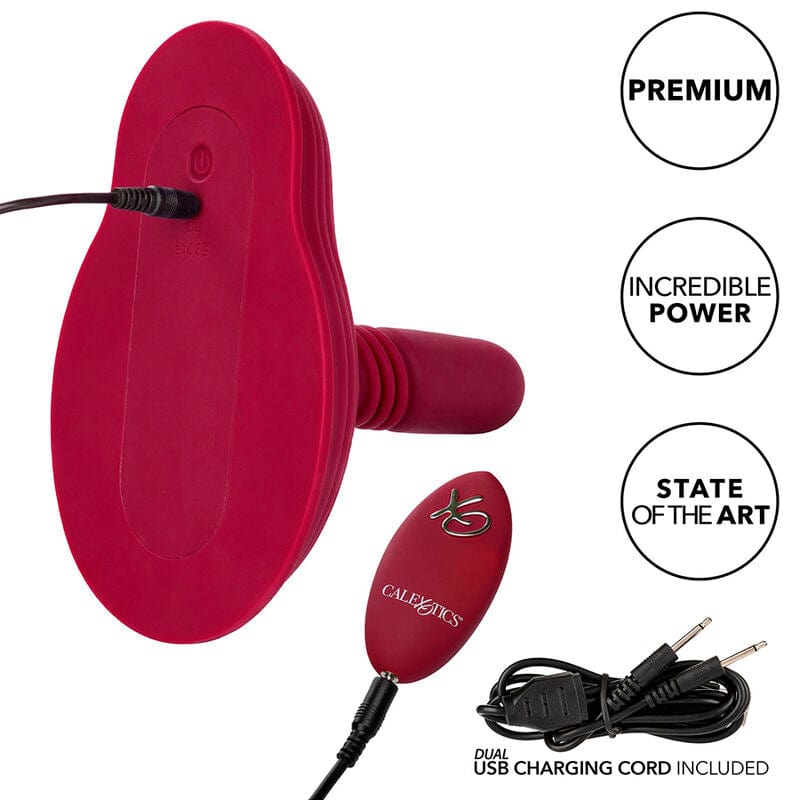 Vibromasseur Télécommandé Silicone Double Moteur