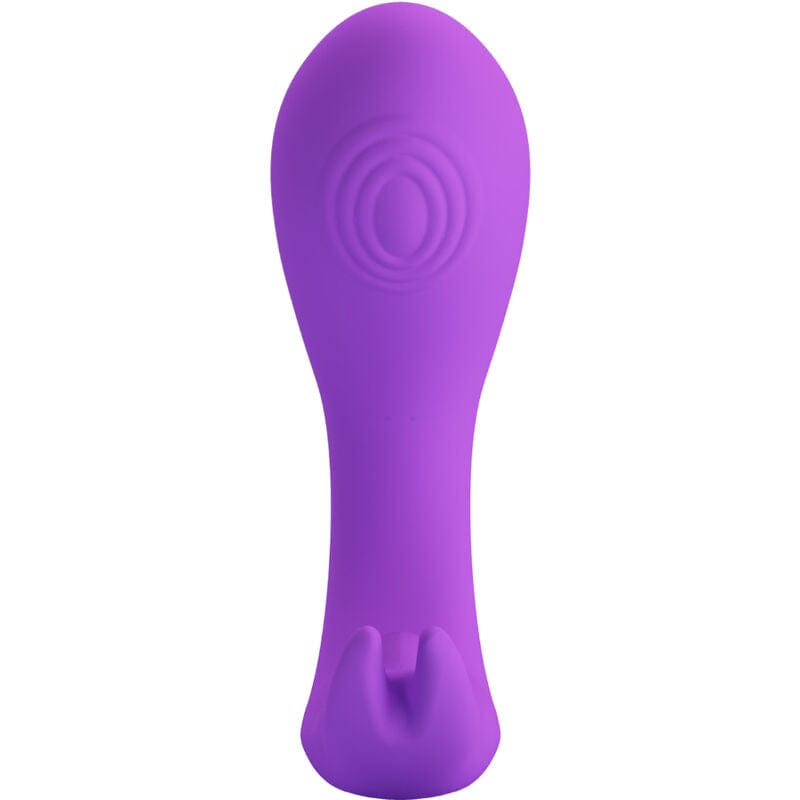 Vibromasseur Télécommandé Silicone Violet Rechargeable