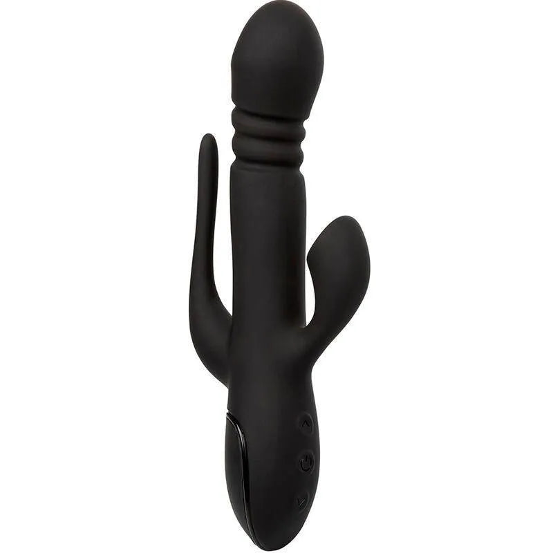 Vibromasseur Triple Action Silicone Étanche Rechargeable