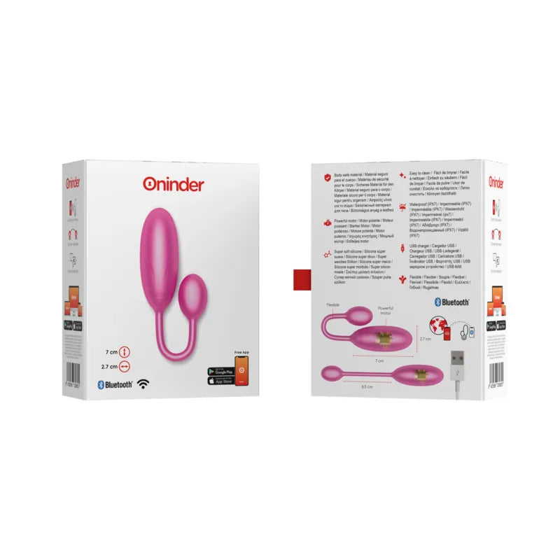 Vibromasseur Œuf Vibrant Connecté Pour Couples