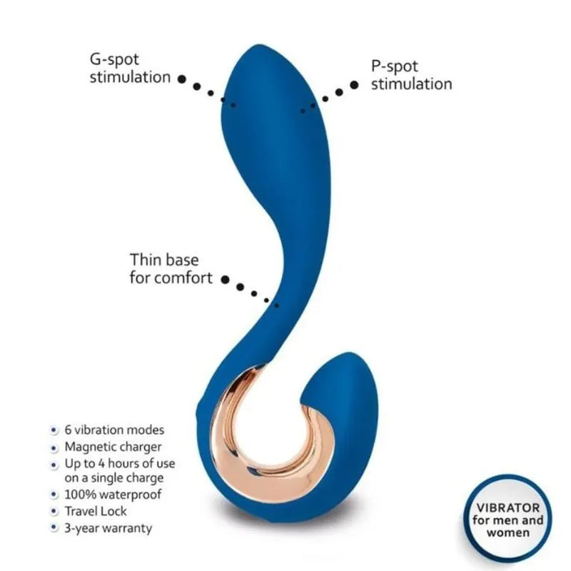 Vibromasseur Unisexe Silicone Ergonomique Puissant