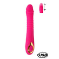 Vibromasseur Va-Et-Vient Noir Silicone 18 Modes