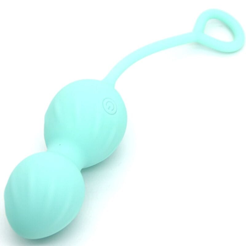 Vibromasseur Vert Abs-Silicone Étanche Télécommandé