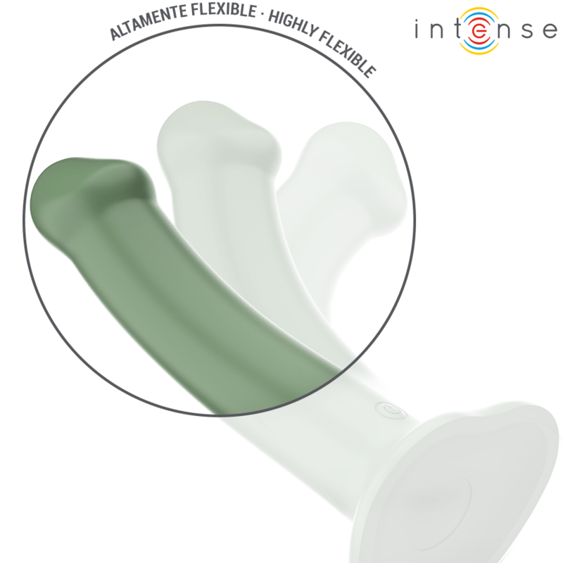 Vibromasseur Vert Étanche En Silicone Avec Télécommande