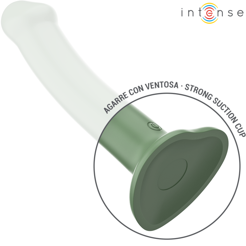 Vibromasseur Vert Étanche En Silicone Avec Télécommande