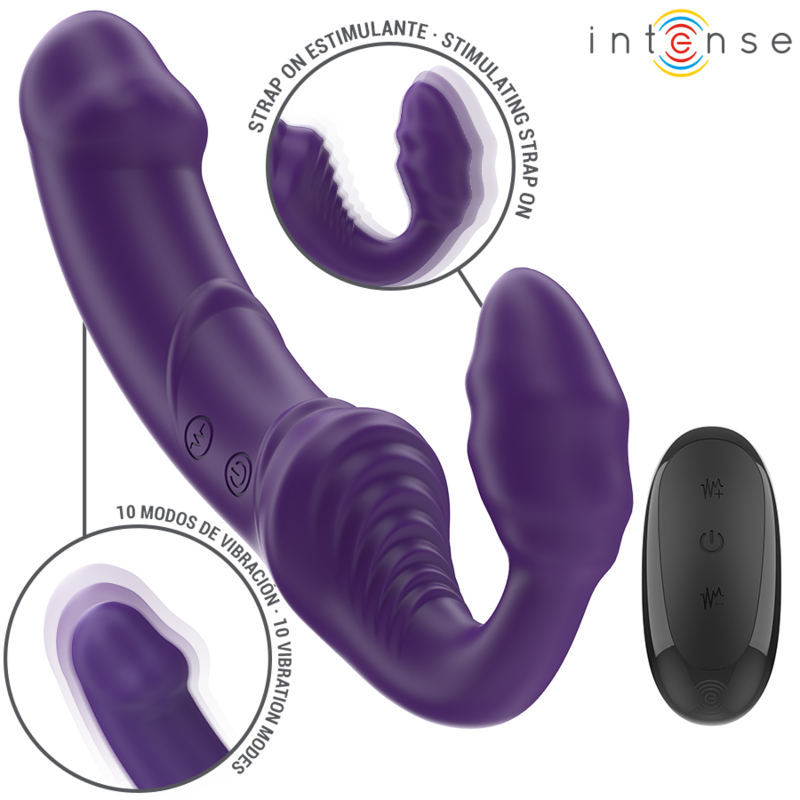 Vibromasseur Violet Silicone Étanche Rechargeable