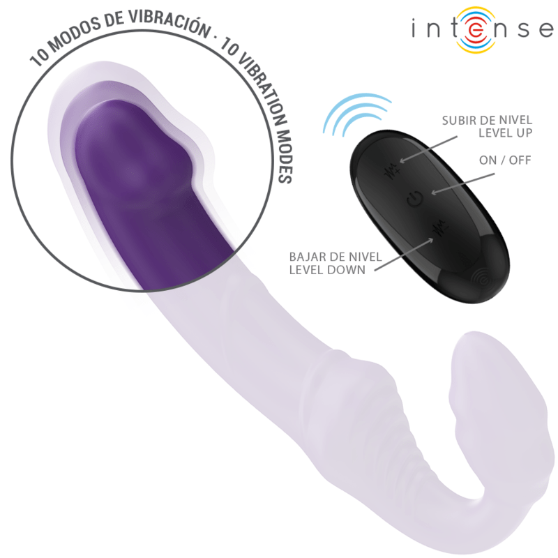 Vibromasseur Violet Silicone Étanche Rechargeable