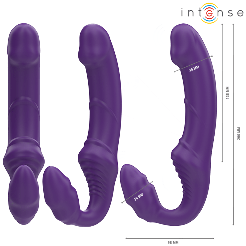 Vibromasseur Violet Silicone Étanche Rechargeable