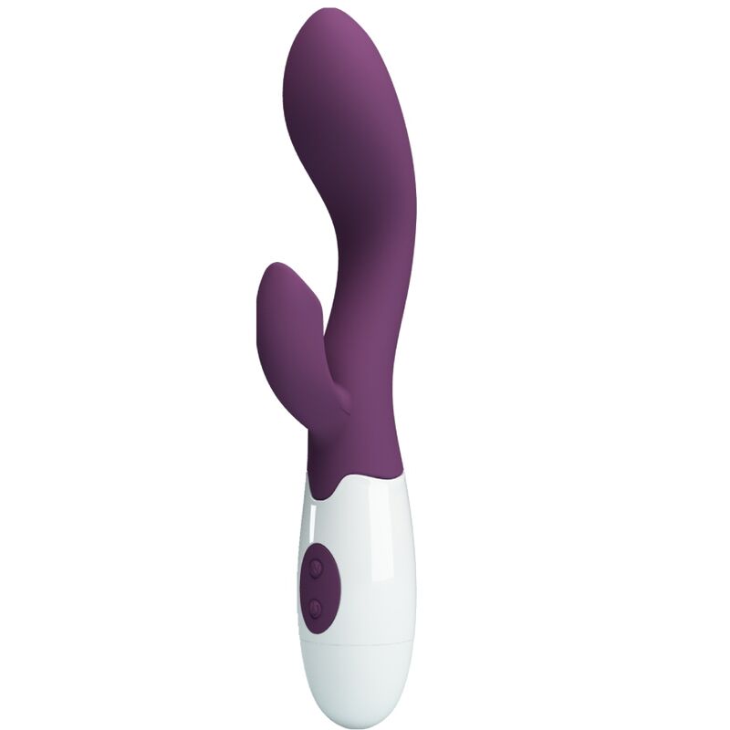 Vibromasseur Violet Stimulation Double Silicone 30 Fonctions