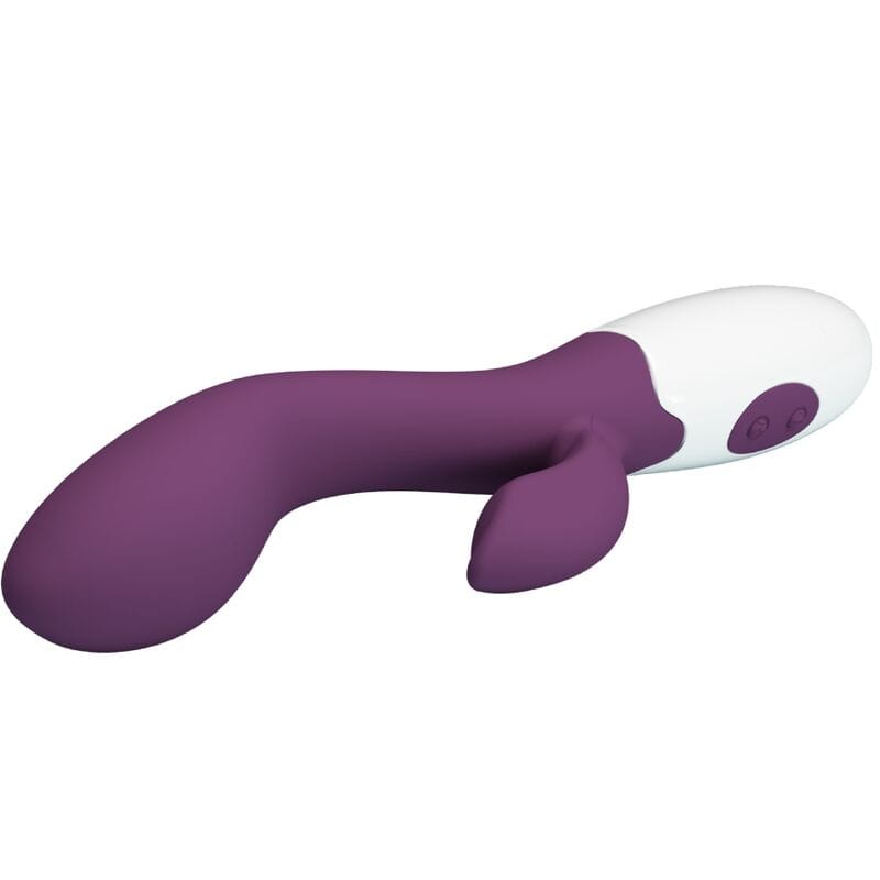 Vibromasseur Violet Stimulation Double Silicone 30 Fonctions