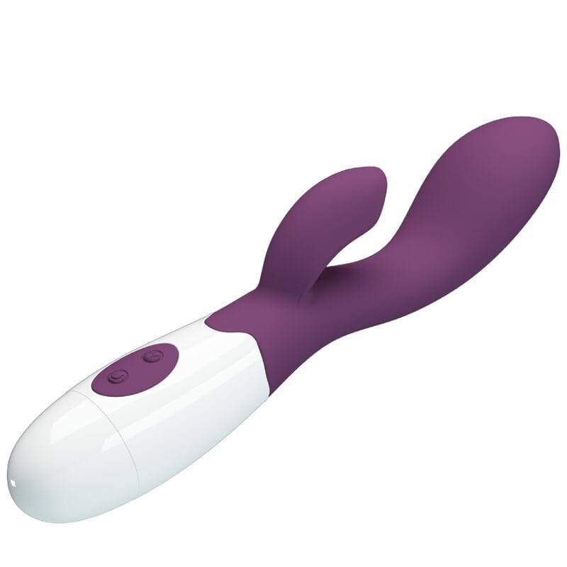 Vibromasseur Violet Stimulation Double Silicone 30 Fonctions