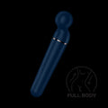 Vibromasseur Wand Xxl En Silicone Bleu Étanche