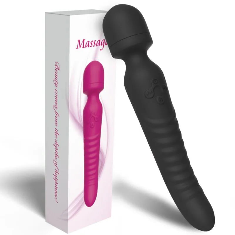 Vibromasseur Waterproof En Silicone Médical Rechargeable