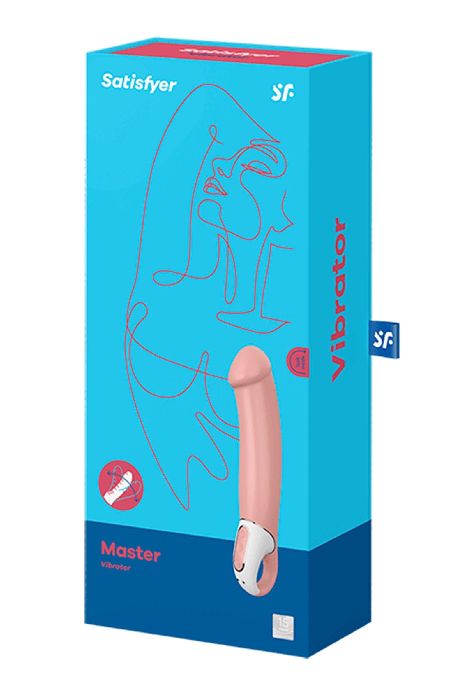 Vibromasseur waterproof en silicone USB Master Satisfyer - CC597174