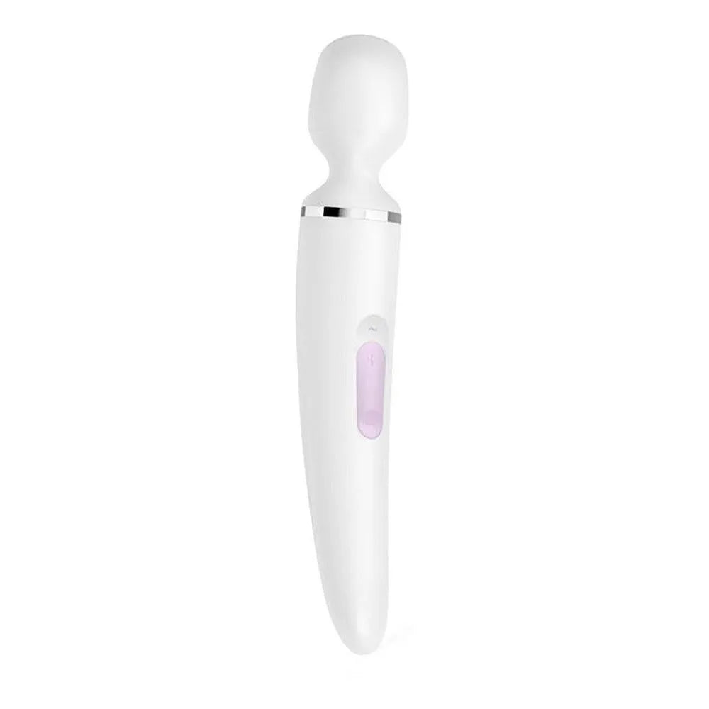 Vibromasseur Xxl Blanc Waterproof Usb Satisfayer