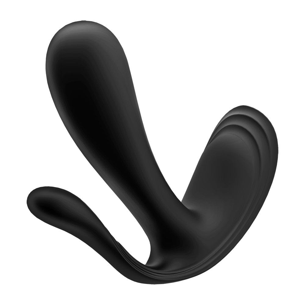 3 en 1 Vibromasseurs et stimulateur clitoridien noir connecté Top Secret + Satisfyer - CC597754