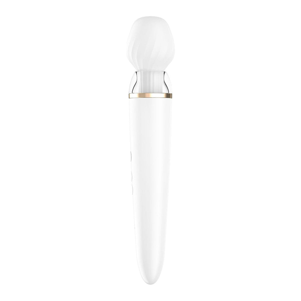 Double wand blanc connecté USB Double Wand-er Satisfyer - CC597556