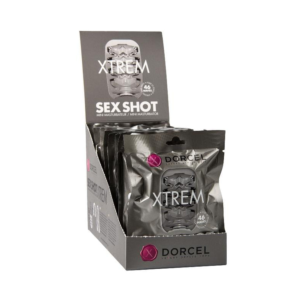 Masturbateur Sex Shot Xtrem Dorcel - Blanc